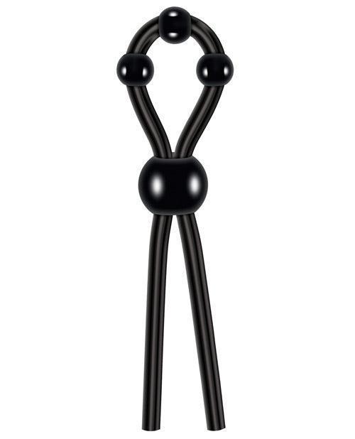 image of product,Zero Tolerance Ultimate Lasso Cock Ring - Black - SEXYEONE