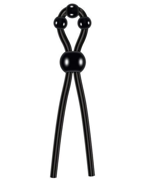 image of product,Zero Tolerance Ultimate Lasso Cock Ring - Black - SEXYEONE