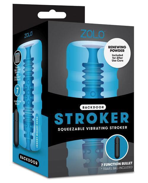 product image, Zolo Backdoor Squeezable Vibrating Stroker - SEXYEONE