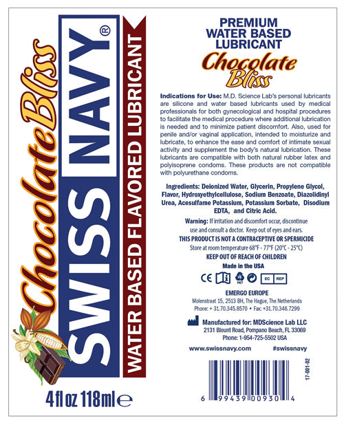 image of product,Swiss Navy Flavors - 4 Oz