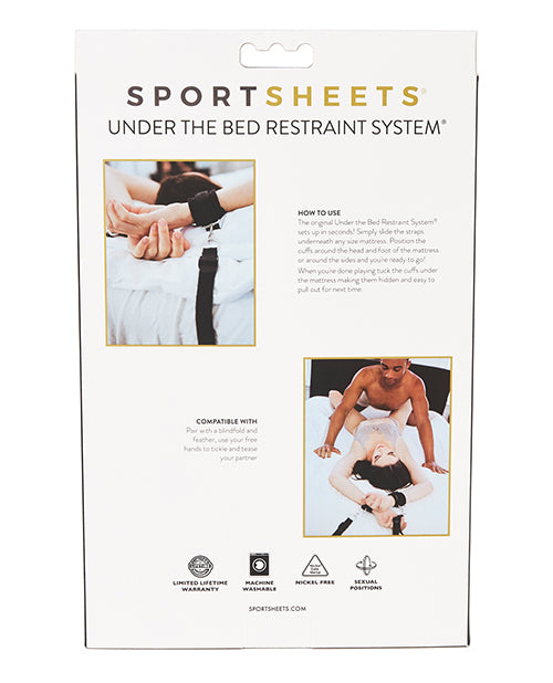 image of product,Sportsheets Under The Bed Restraint System