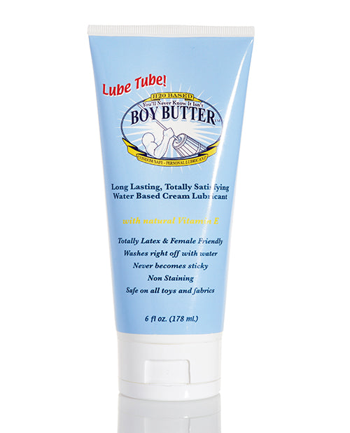 product image, Boy Butter H2O Lube Tube - 6 oz