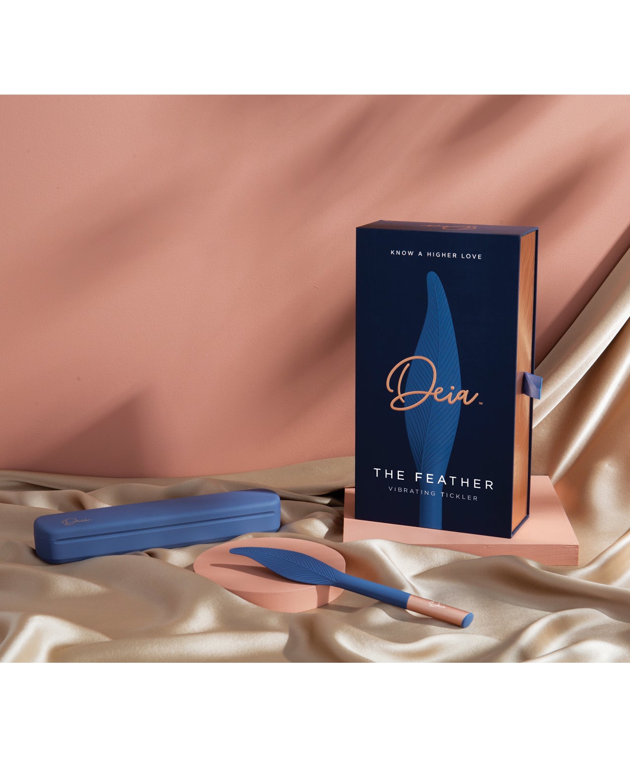 image of product,Deia the Feather w/Charging Case - Navy