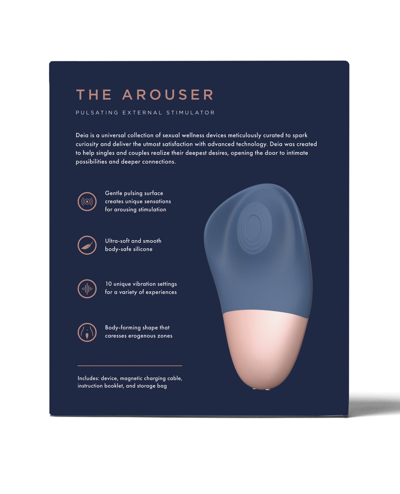 image of product,Deia the Arouser Thumping Stimulator - Navy