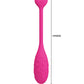 Pretty Love Fisherman Vibrating Egg - Hot Pink