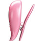 Pretty Love Leaf Wireless Vibrating Nipple Clamps - Pink