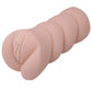 Crazy Bull No Lube Vagina Masturbator Sleeve - Ivory