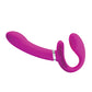 Pretty Love Valerie Vibrating Strapless Strap On - Fuchsia