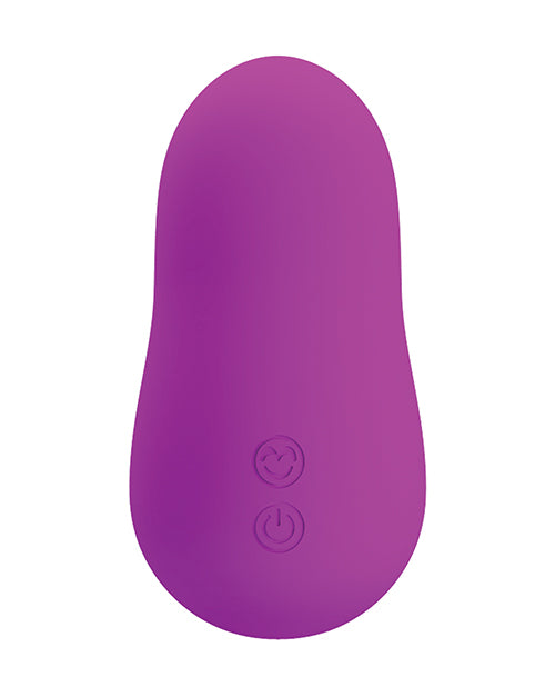 image of product,Pretty Love Romance Emily Sucking Clitoral Massager - Fuchsia