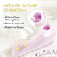 Blush Delice Fleur Suction Vibe - Barely Purple