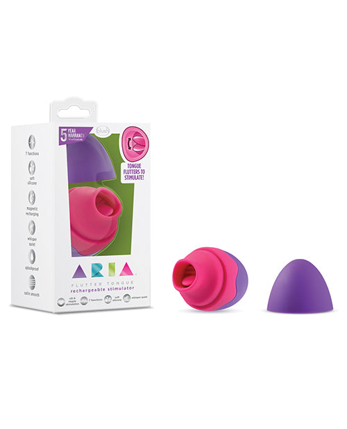 product image, Blush Aria Flutter Tongue - Purple