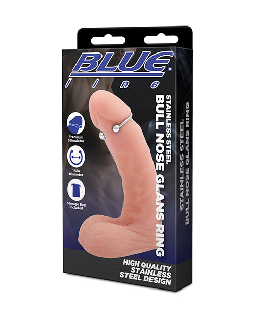 product image, Blue Line Stainless Steel Bull Nose Glans Ring