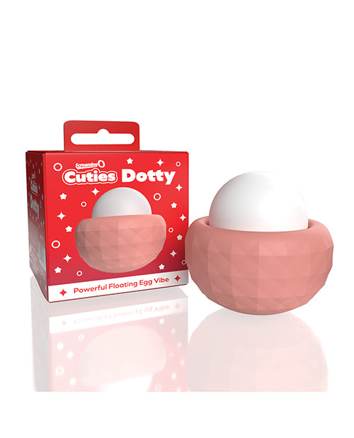 product image, Screaming O Cuties Dotty Egg Vibrator - Dusty Rose