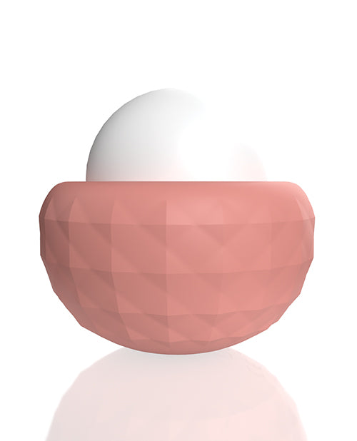 image of product,Screaming O Cuties Dotty Egg Vibrator - Dusty Rose