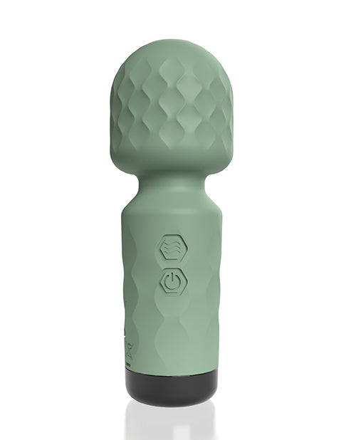 image of product,Screaming O Cuties Winny Vibrating Mini Wand - Sage Green