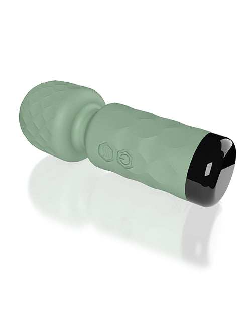 image of product,Screaming O Cuties Winny Vibrating Mini Wand - Sage Green