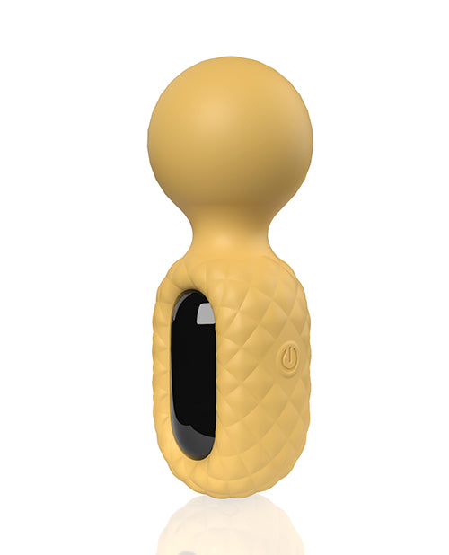 image of product,Screaming O Rebound Compact Power Wand - Bumblee Yellow