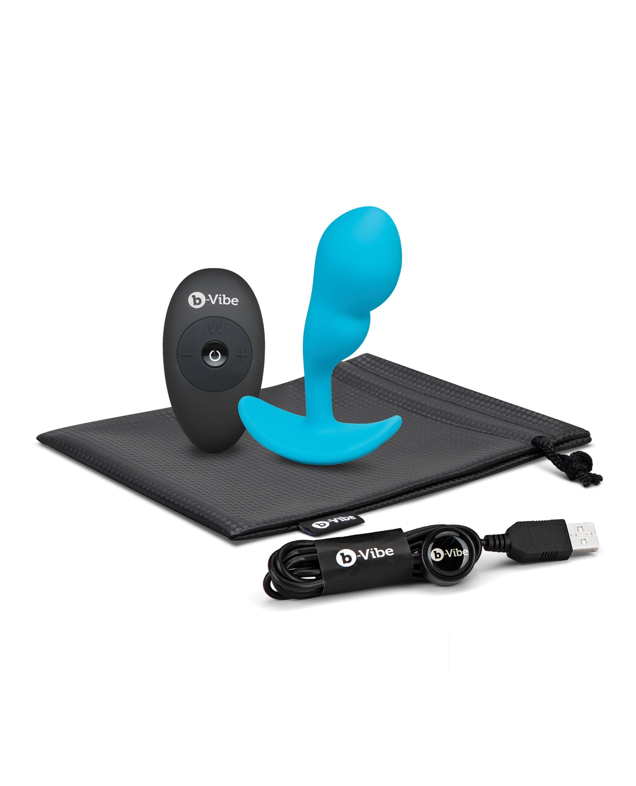 image of product,B-Vibe Remote Control P-Spot Snug Plug