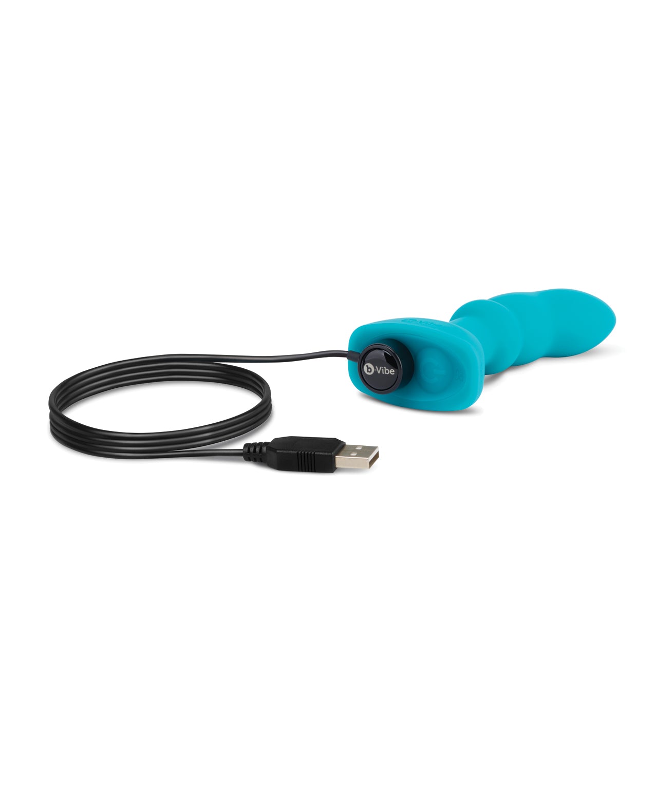 image of product,B-Vibe Remote Control Rimming P-Spot Plug - Blue