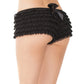 Ruffle Shorts W/back Bow Detail