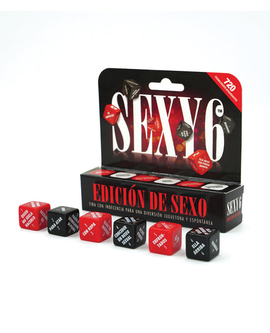 product image,Sexy 6 Dice Game Sex Edition - Spanish Version