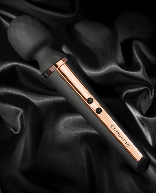 image of product,Coquette The Queen Wand - Black/Rose Gold