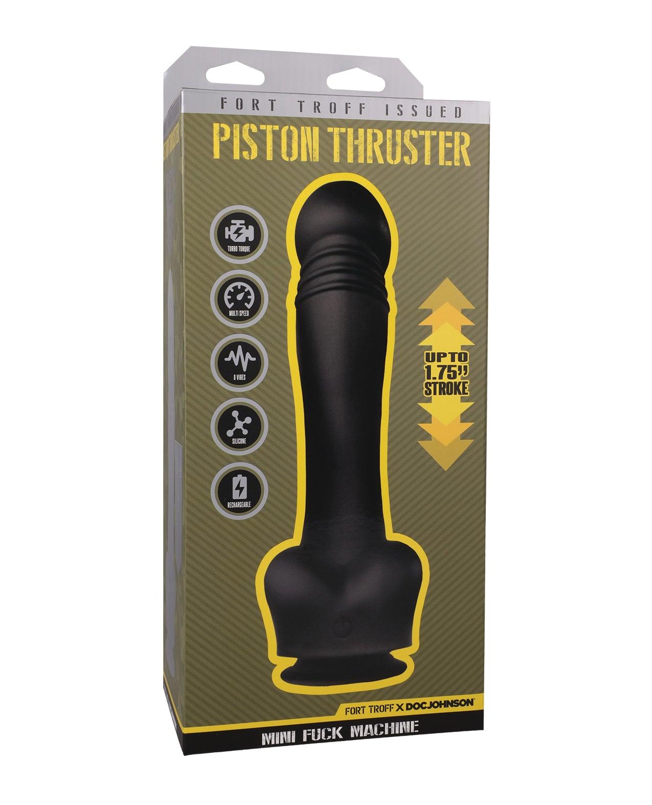 product image, Fort Troff Piston Thruster Mini Fuck Machine w/Remote - Black