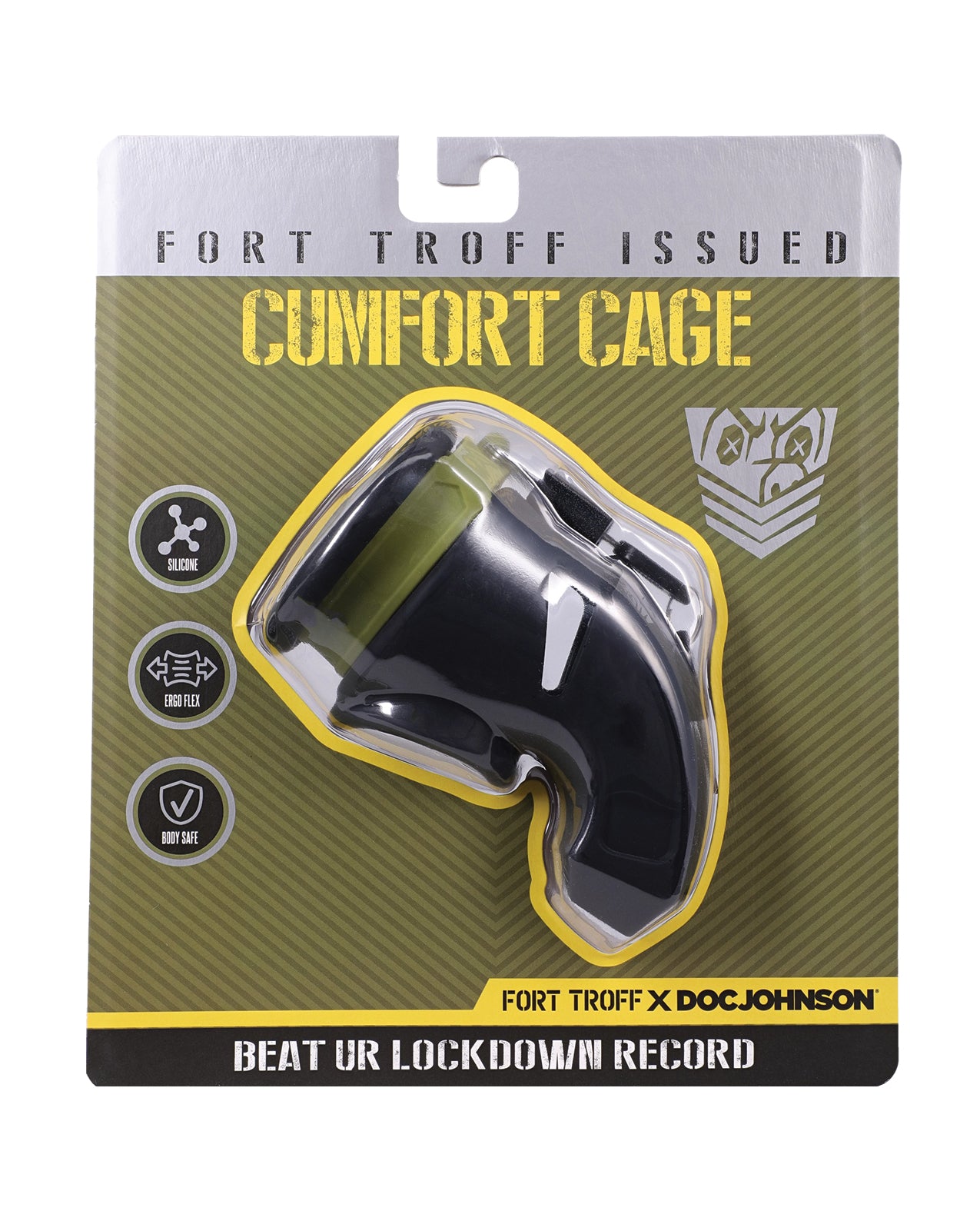 product image, Fort Troff CUMfort Cage Chastity Cage - Black