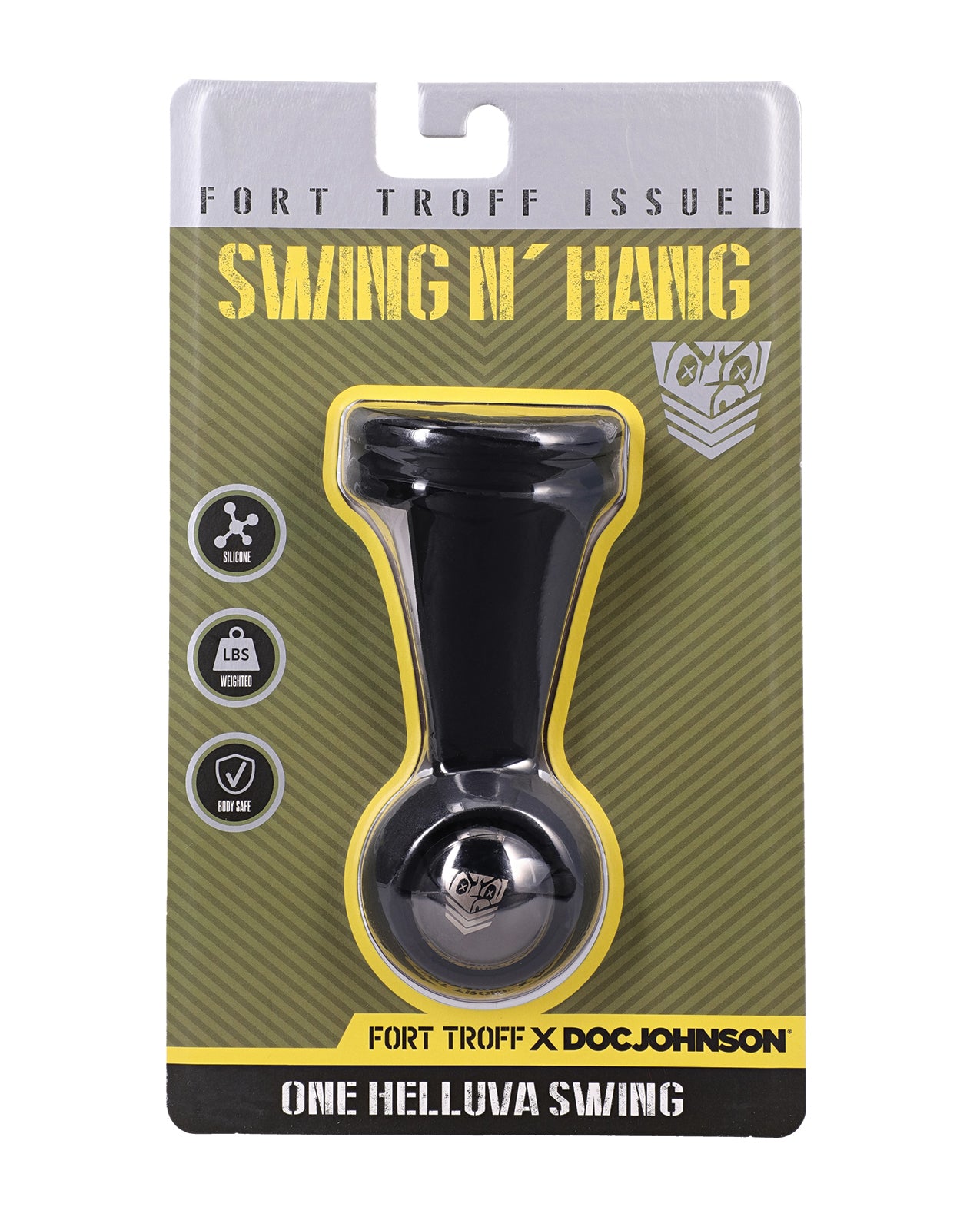 product image, Fort Troff Swing N' Hang Silicone Ball Stretcher - Black