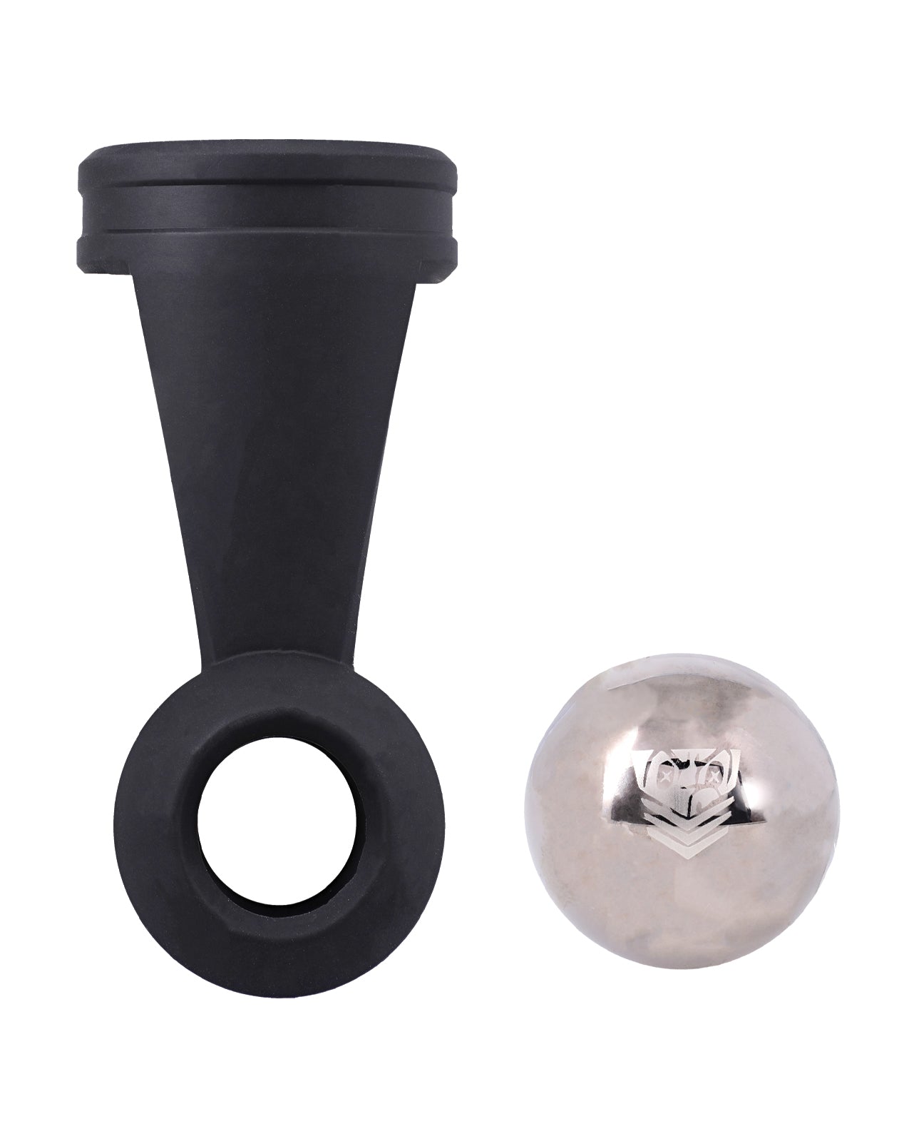 image of product,Fort Troff Swing N' Hang Silicone Ball Stretcher - Black