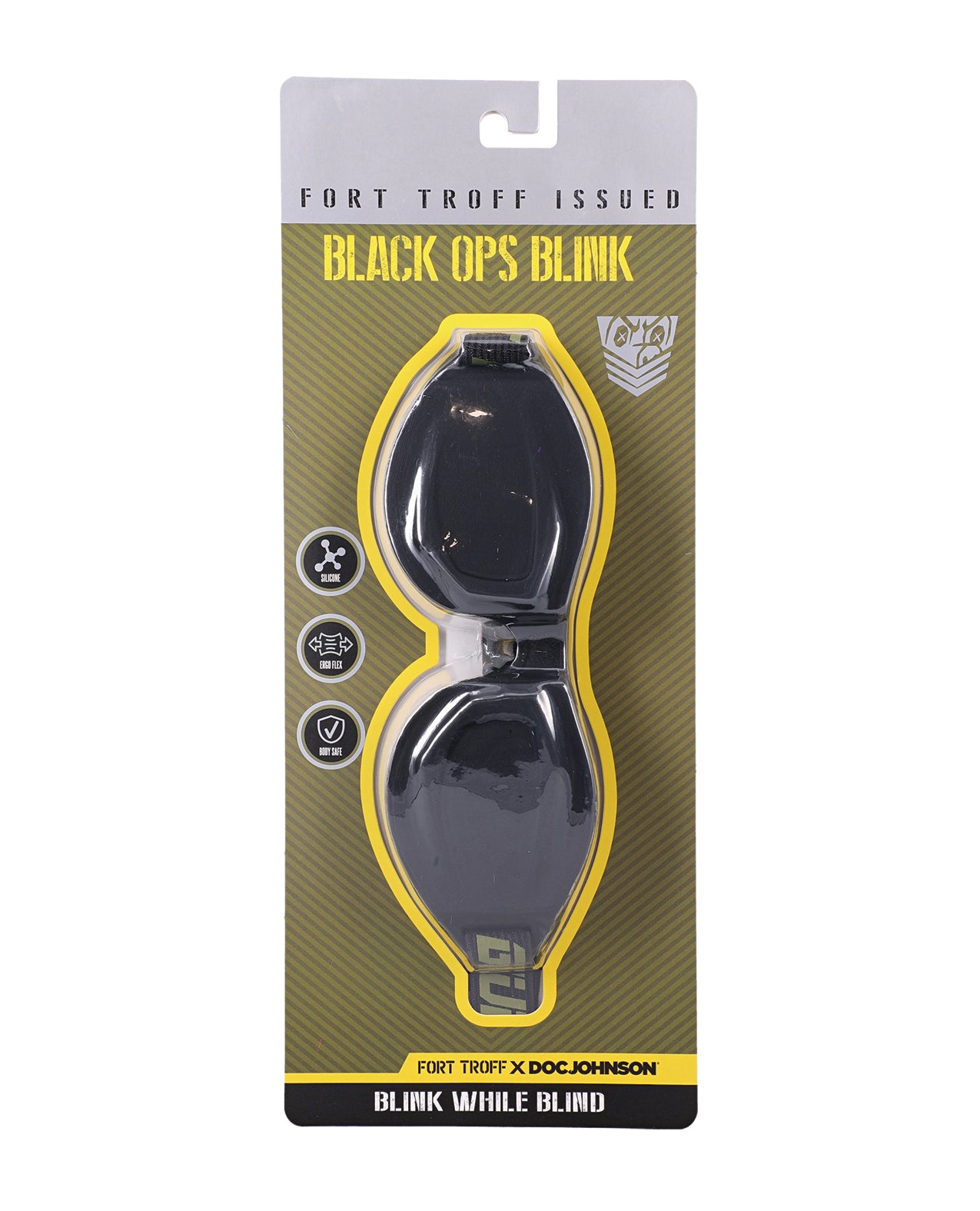 product image, Fort Troff Black Ops Blink Blind Fold - Black