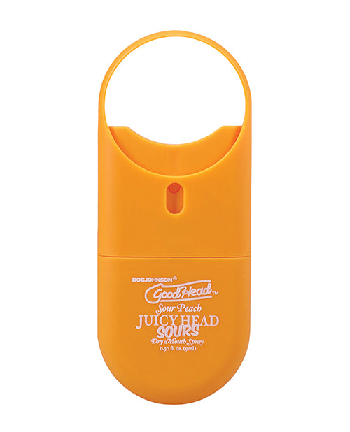 image of product,GoodHead Juicy Head Dry Mouth Spray To-Go - .30 oz Sour Peach