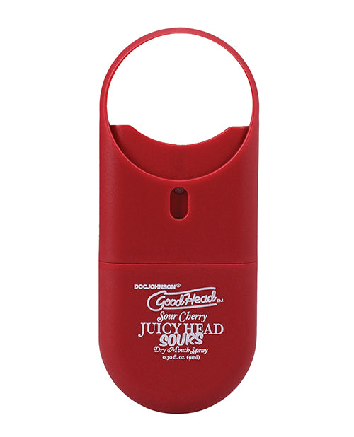 product image,GoodHead Juicy Head Dry Mouth Spray To-Go - .30 oz Sour Blue Cherry