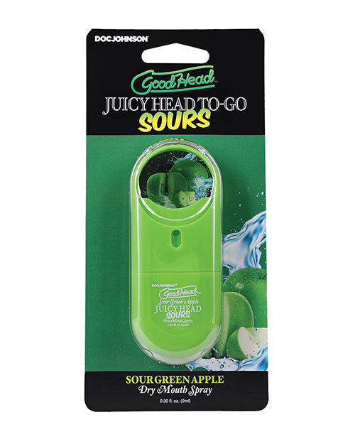 product image, GoodHead Juicy Head Dry Mouth Spray To-Go - .30 oz Sour Green Apple