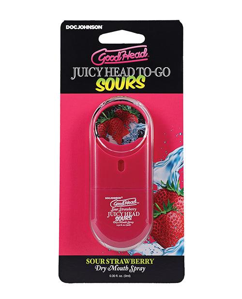product image, GoodHead Juicy Head Dry Mouth Spray To-Go - .30 oz Sour Strawberry