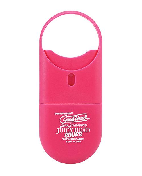 image of product,GoodHead Juicy Head Dry Mouth Spray To-Go - .30 oz Sour Strawberry