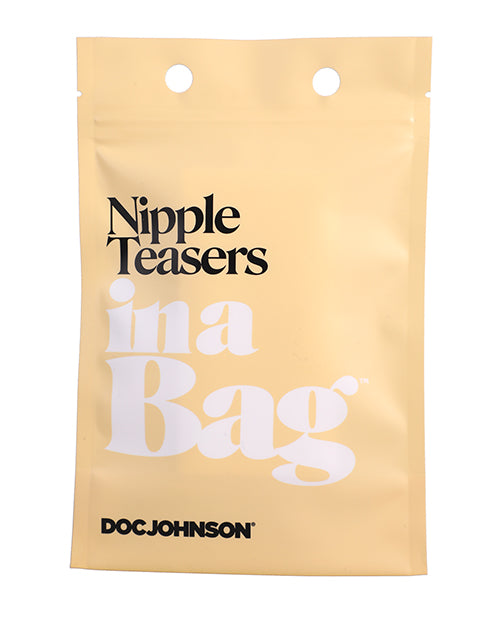 image of product,In A Bag Nipple Teasers - Smoke Black