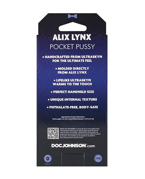 image of product,Signature Strokers ULTRASKYN Pocket Pussy - Alix Lynx, Vanilla