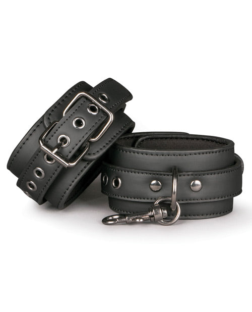 image of product,Easy Toys Fetish Ankle Cuffs - Black