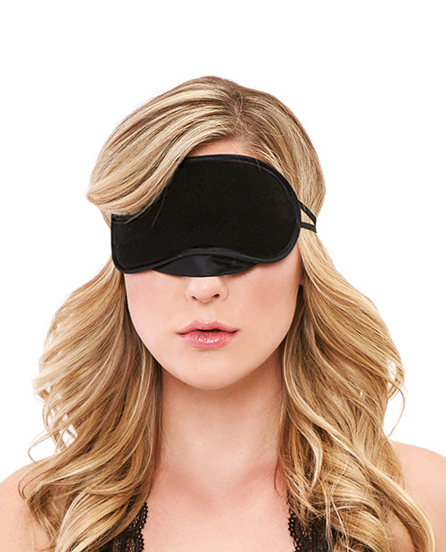 product image,Lux Fetish Peek a Boo  Love Mask - Black