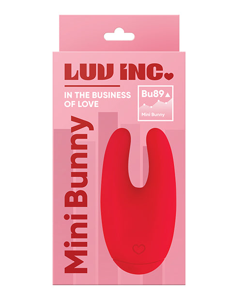 product image, Luv Inc. U -Shape Mini Bunny - Red