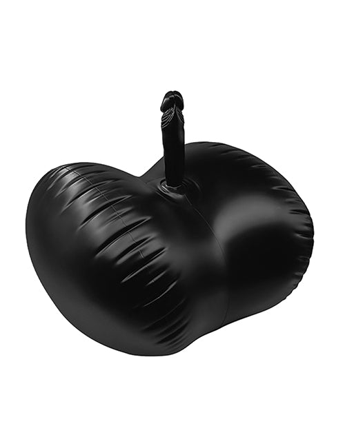 image of product,Bouncy Baller Inflatable Cushion w/Dildo & Foot Pump