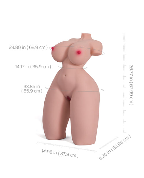 image of product,Mara Realistic Chest & Buttocks Adult Torso Sex Doll