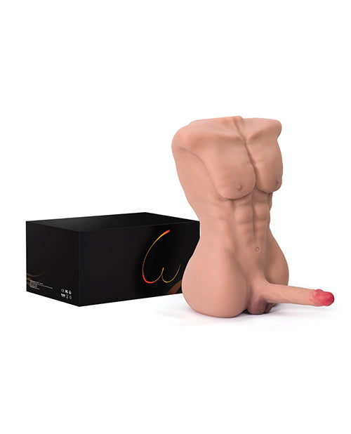 image of product,Atlas Torso Male Sex Doll with Flexible Dildo