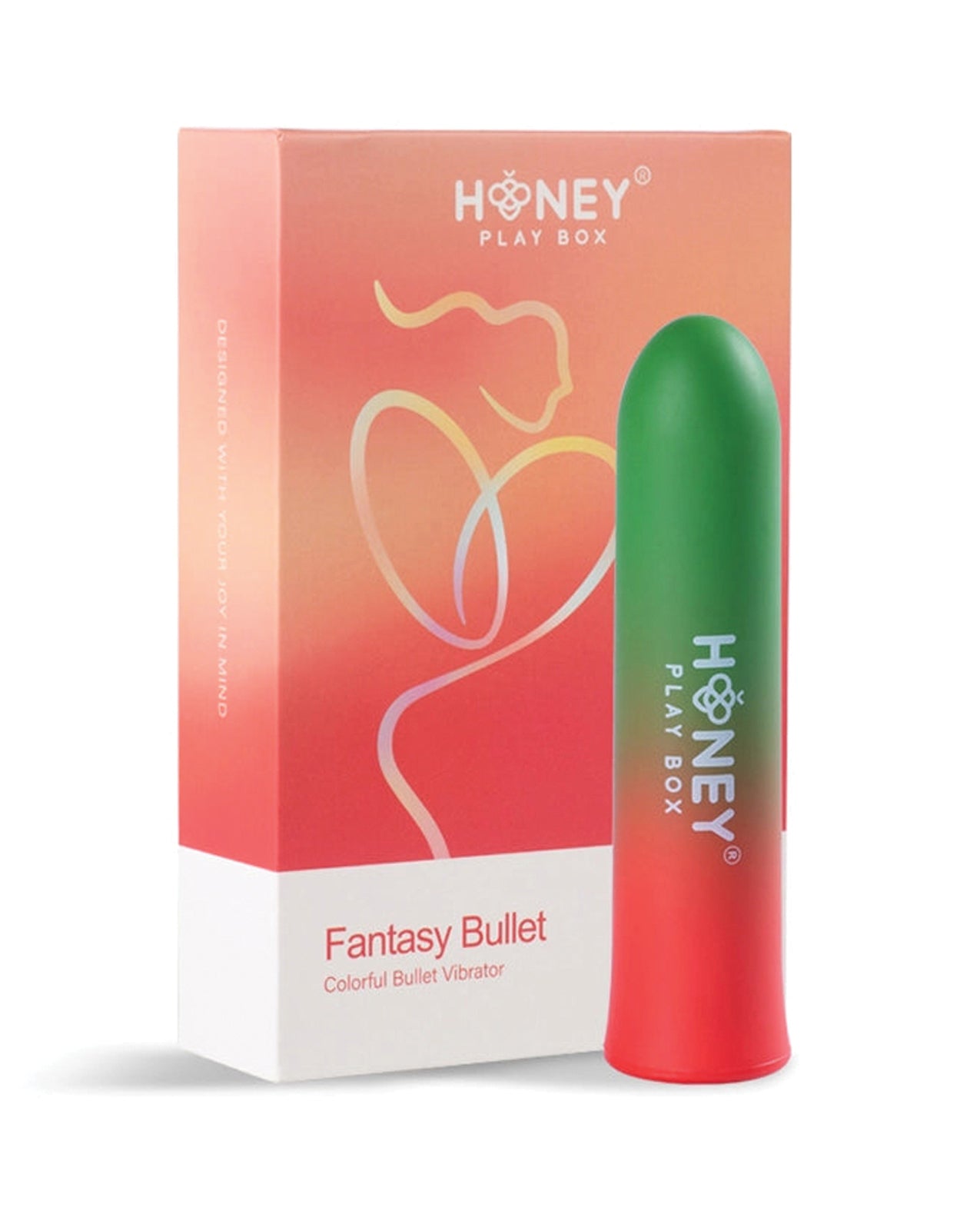 image of product,Fantasy Color Gradient Bullet Vibrator - Pine Green