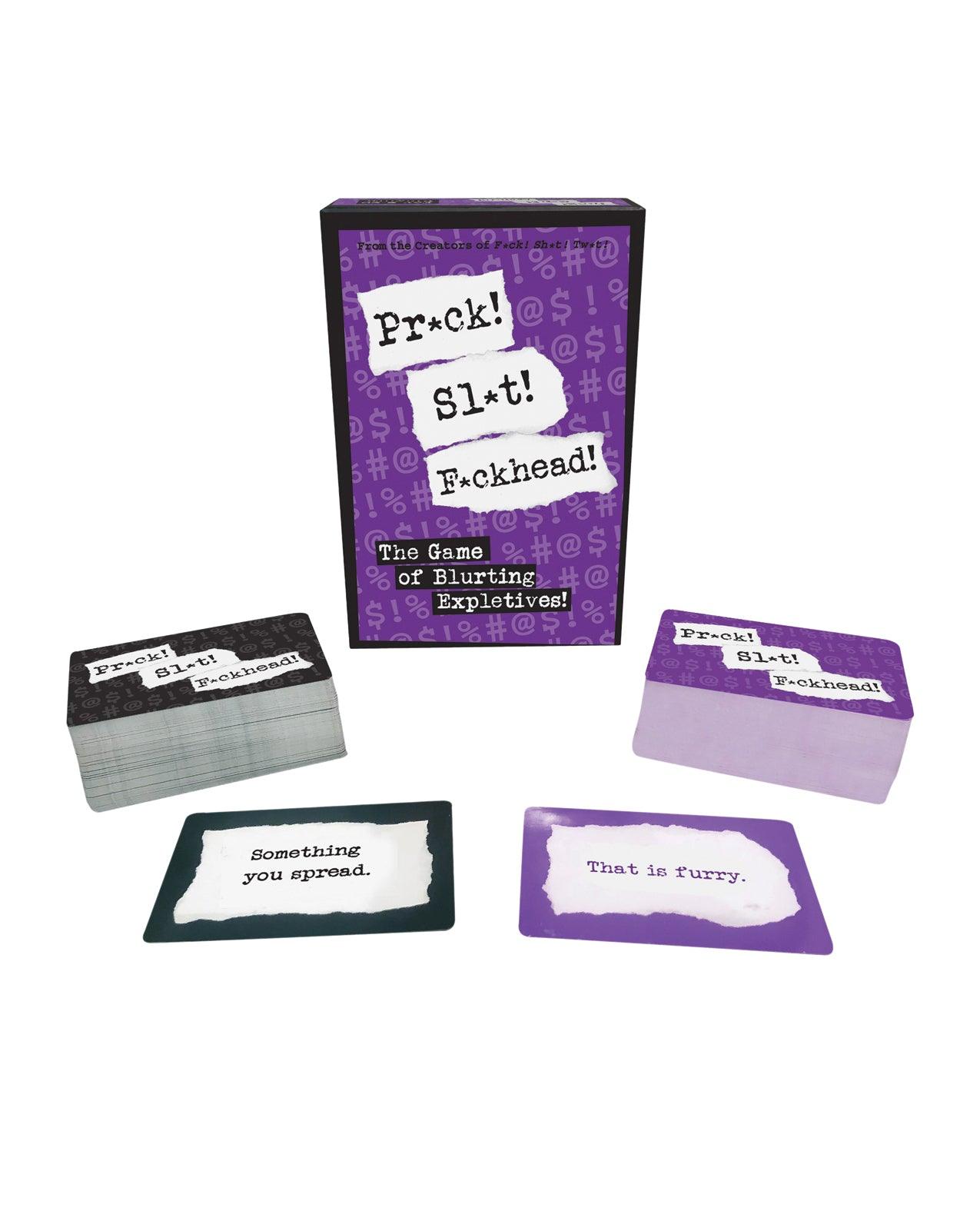 image of product,Prck! Slt! Fckhead! - The Game of Blurting Expletives