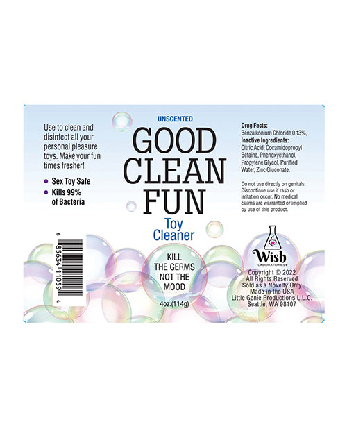 image of product,Good Clean Fun Toy Cleaner - Oz