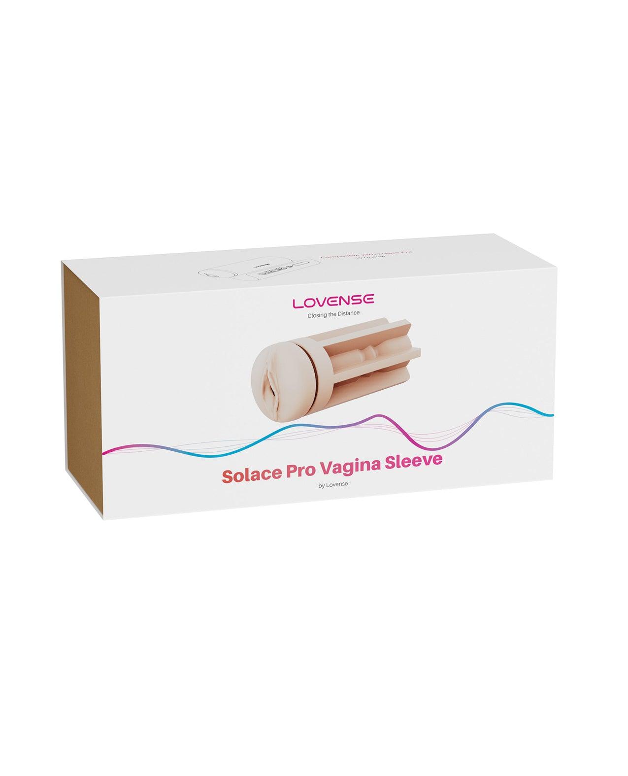 image of product,Lovense Vagina Sleeve for Solace Pro - Tan