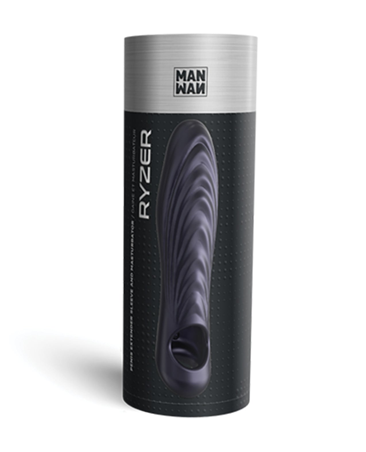 image of product,Manwan RYZER Penis Sleeve - Black Plum