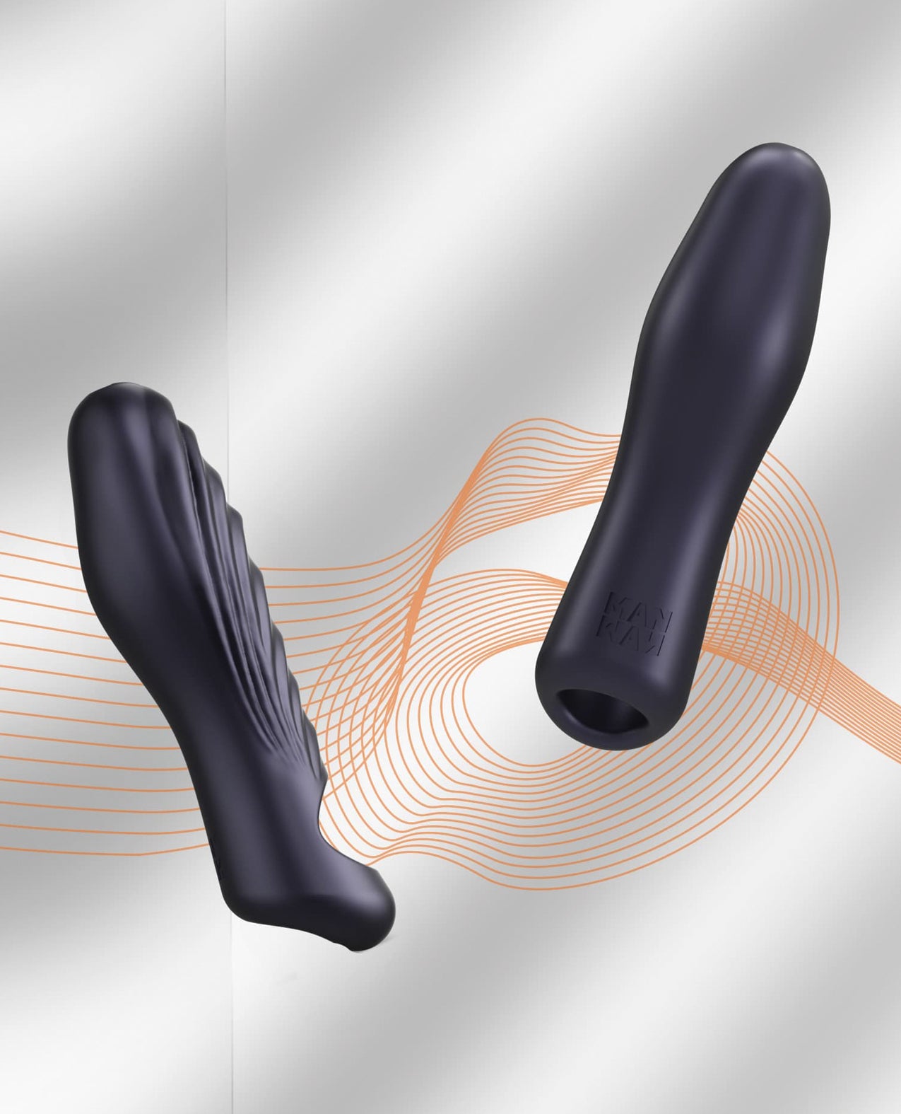 image of product,Manwan RYZER Penis Sleeve - Black Plum